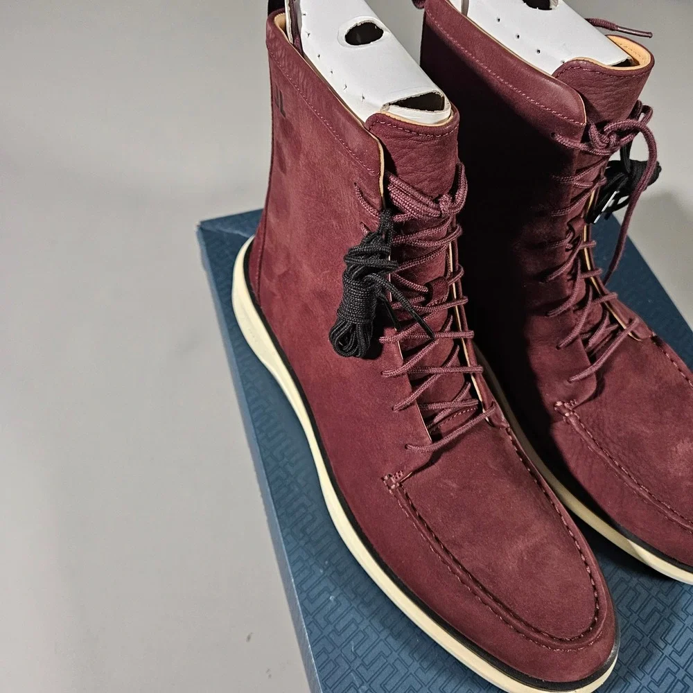 Sperry Legend Commodore Mens 13 Oxblood John Legend Leather Boots‎ STS23902